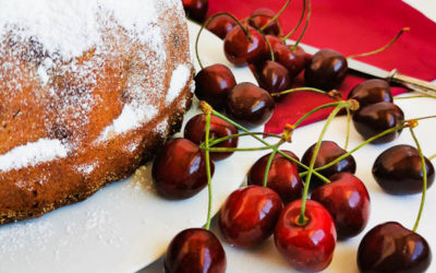 Kirschkuchen, Sommerende, Urlaubsvorfreude